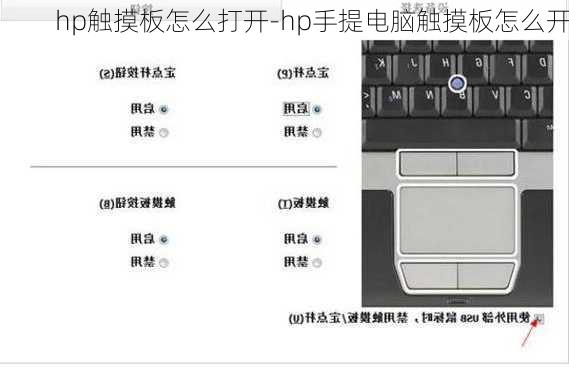 hp触摸板怎么打开-hp手提电脑触摸板怎么开