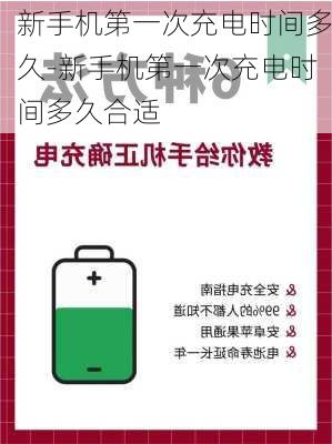 新手机第一次充电时间多久-新手机第一次充电时间多久合适