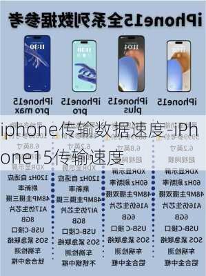 iphone传输数据速度-iPhone15传输速度