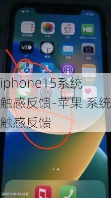 iphone15系统触感反馈-苹果 系统触感反馈