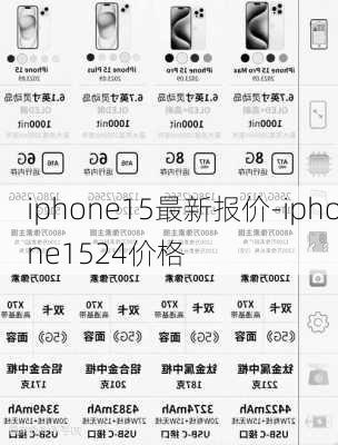 iphone15最新报价-iphone1524价格