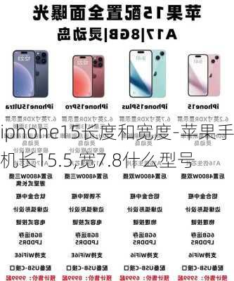 iphone15长度和宽度-苹果手机长15.5,宽7.8什么型号