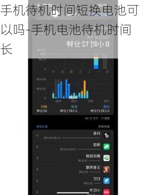手机待机时间短换电池可以吗-手机电池待机时间长