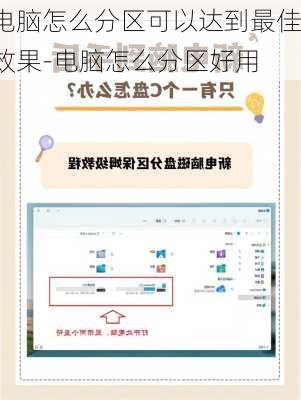电脑怎么分区可以达到最佳效果-电脑怎么分区好用