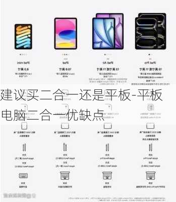 建议买二合一还是平板-平板电脑二合一优缺点