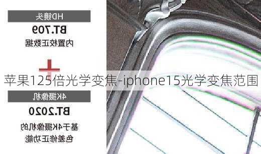 苹果125倍光学变焦-iphone15光学变焦范围