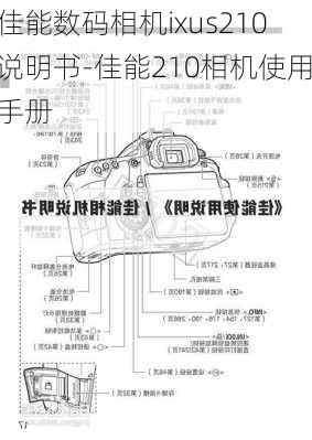 佳能数码相机ixus210说明书-佳能210相机使用手册