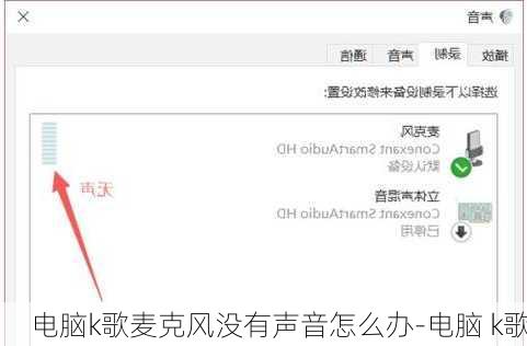 电脑k歌麦克风没有声音怎么办-电脑 k歌