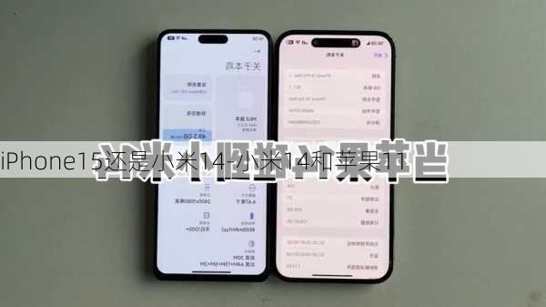 iPhone15还是小米14-小米14和苹果11