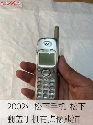 2002年松下手机-松下翻盖手机有点像熊猫