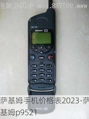 萨基姆手机价格表2023-萨基姆p9521