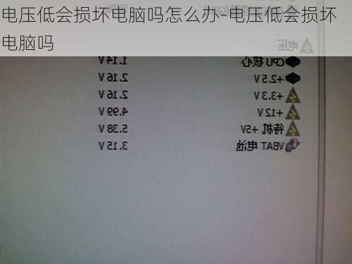 电压低会损坏电脑吗怎么办-电压低会损坏电脑吗