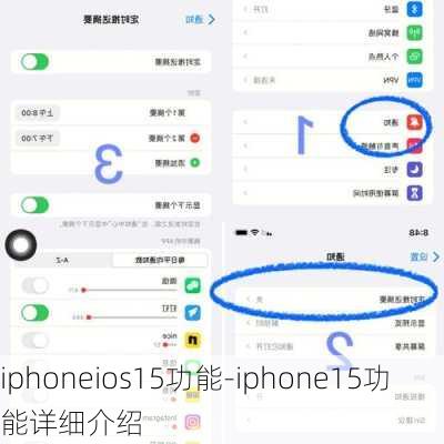 iphoneios15功能-iphone15功能详细介绍