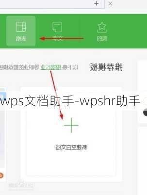 wps文档助手-wpshr助手