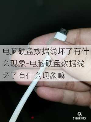 电脑硬盘数据线坏了有什么现象-电脑硬盘数据线坏了有什么现象嘛