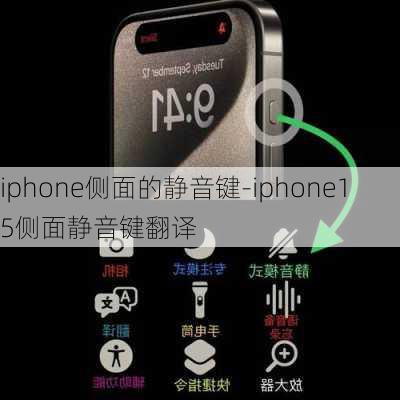 iphone侧面的静音键-iphone15侧面静音键翻译