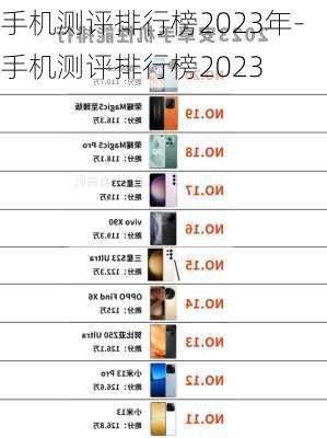 手机测评排行榜2023年-手机测评排行榜2023